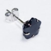 Е05100-ВК пусета в ухо с камнем